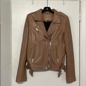Leather jacket